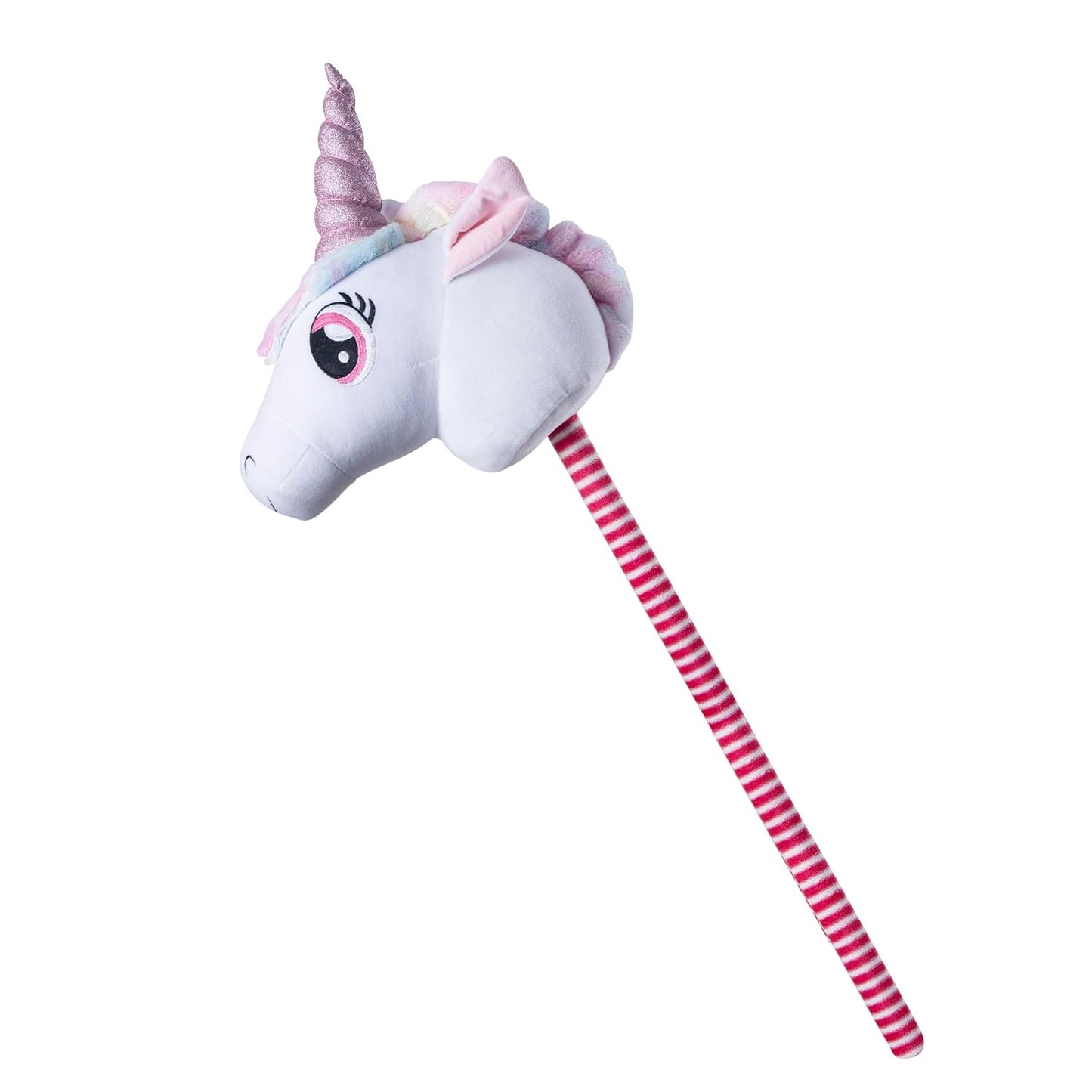 Kimon Toys T-Rex Dinosaurs Stick Toy - Plush Soft Toy (Unicorn Stick Toy)