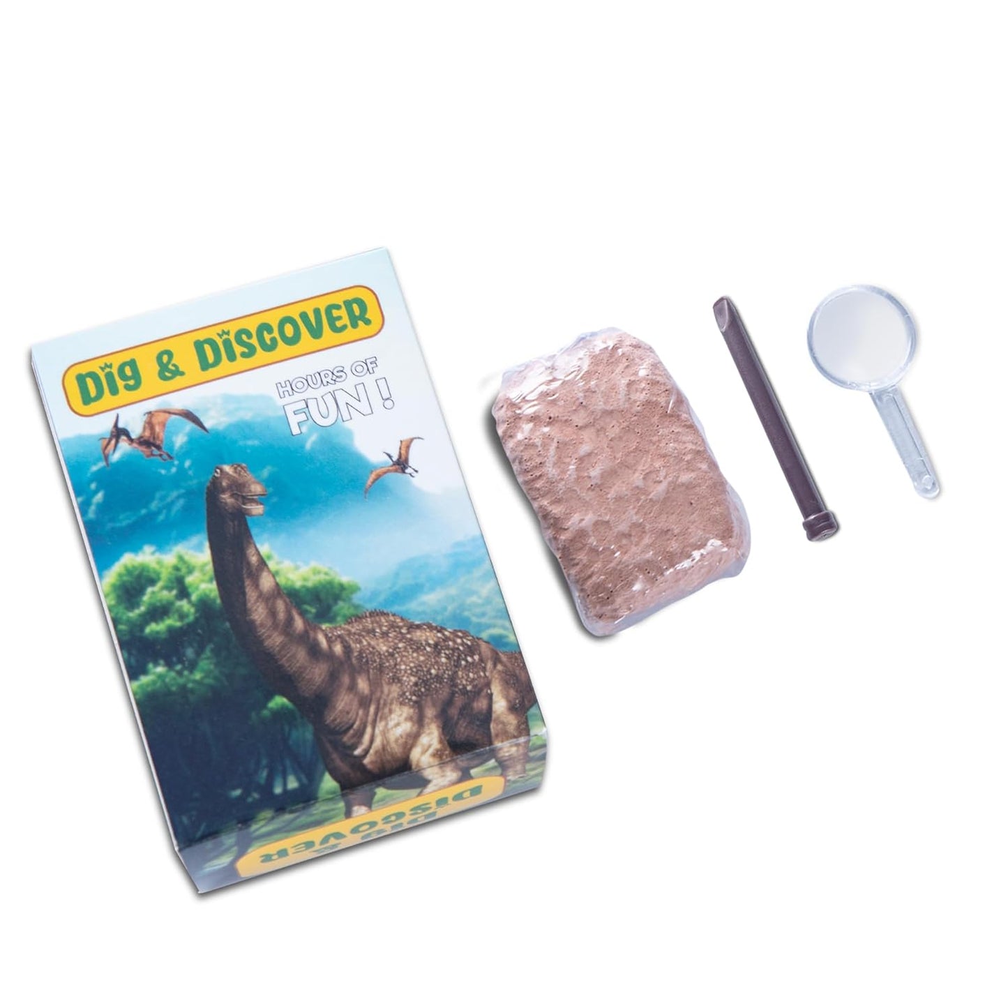 Dig & Discover Dinosaurs Excavation Kit Surprise Toy STEM Eductional Kit for Boys and Girls