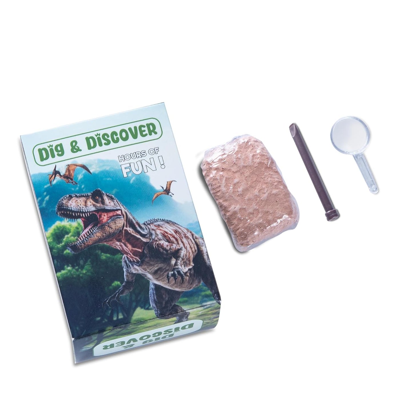Dig & Discover Dinosaurs Excavation Kit Surprise Toy STEM Eductional Kit for Boys and Girls