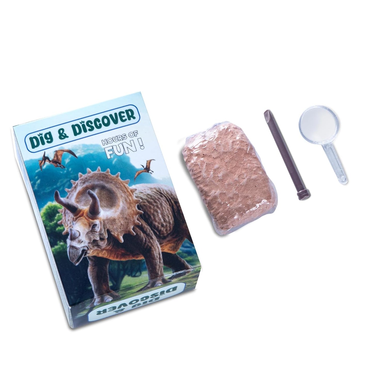 Dig & Discover Dinosaurs Excavation Kit Surprise Toy STEM Eductional Kit for Boys and Girls