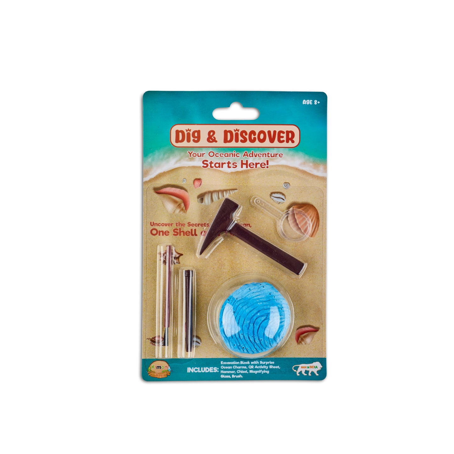 Dig & Discover Mermaid Excavation Kit with Oceanic Adventure | Fun & Educational Toy for Boys & Girls | Mermaid-Themed Activity for Kids