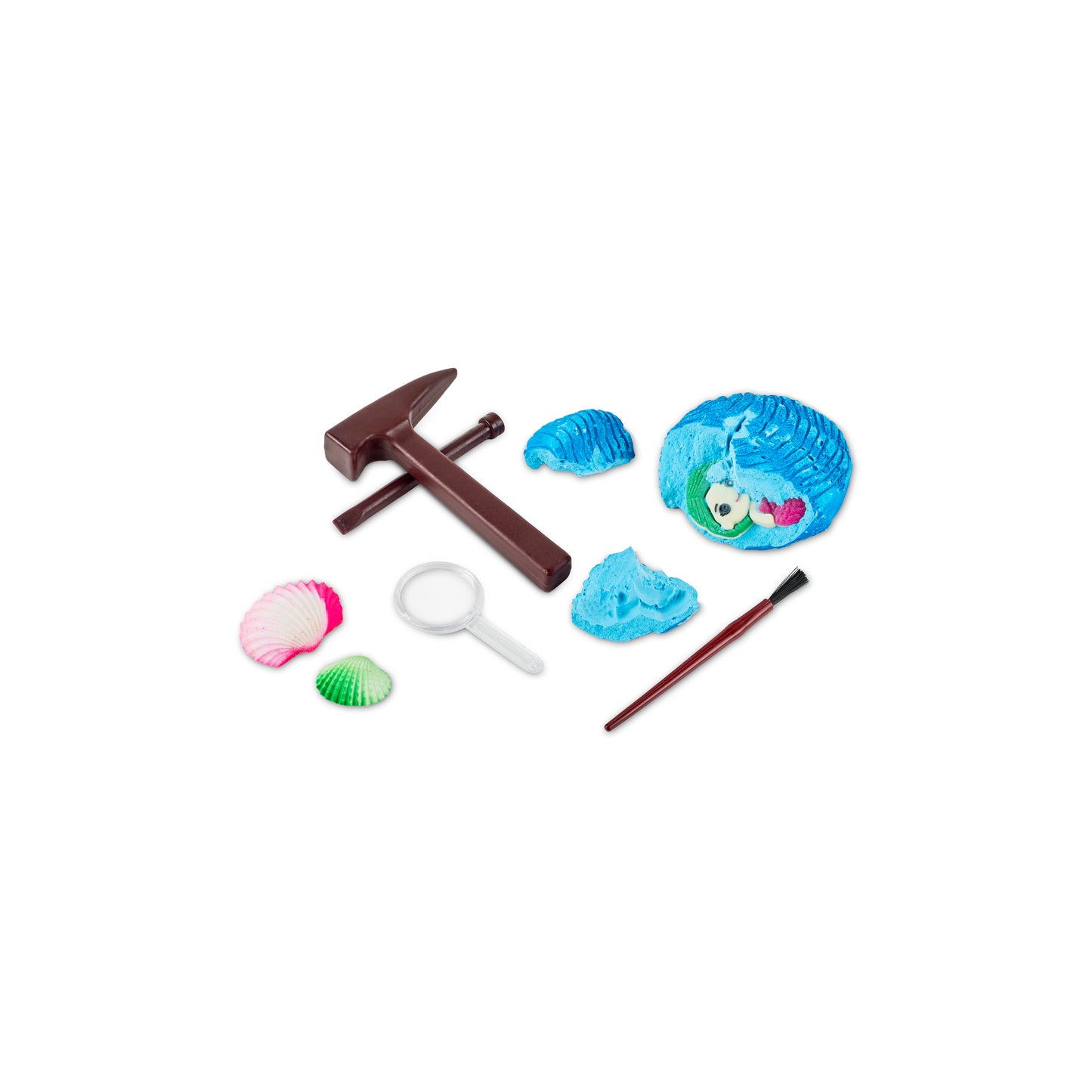 Dig & Discover Mermaid Excavation Kit with Oceanic Adventure | Fun & Educational Toy for Boys & Girls | Mermaid-Themed Activity for Kids