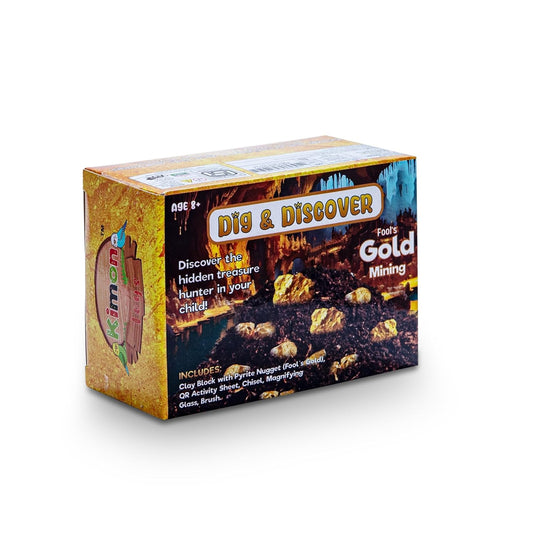 Dig & Discover - Fool's Gold Excavation - Box