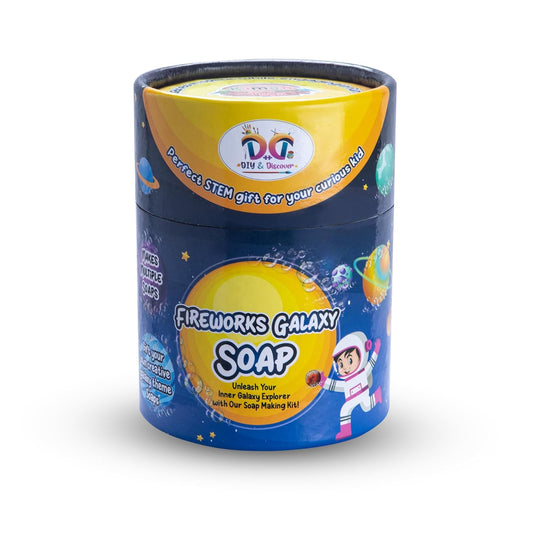 Kimon Toys DIY & Discover Fireworks Galaxy Soap DIY Kit