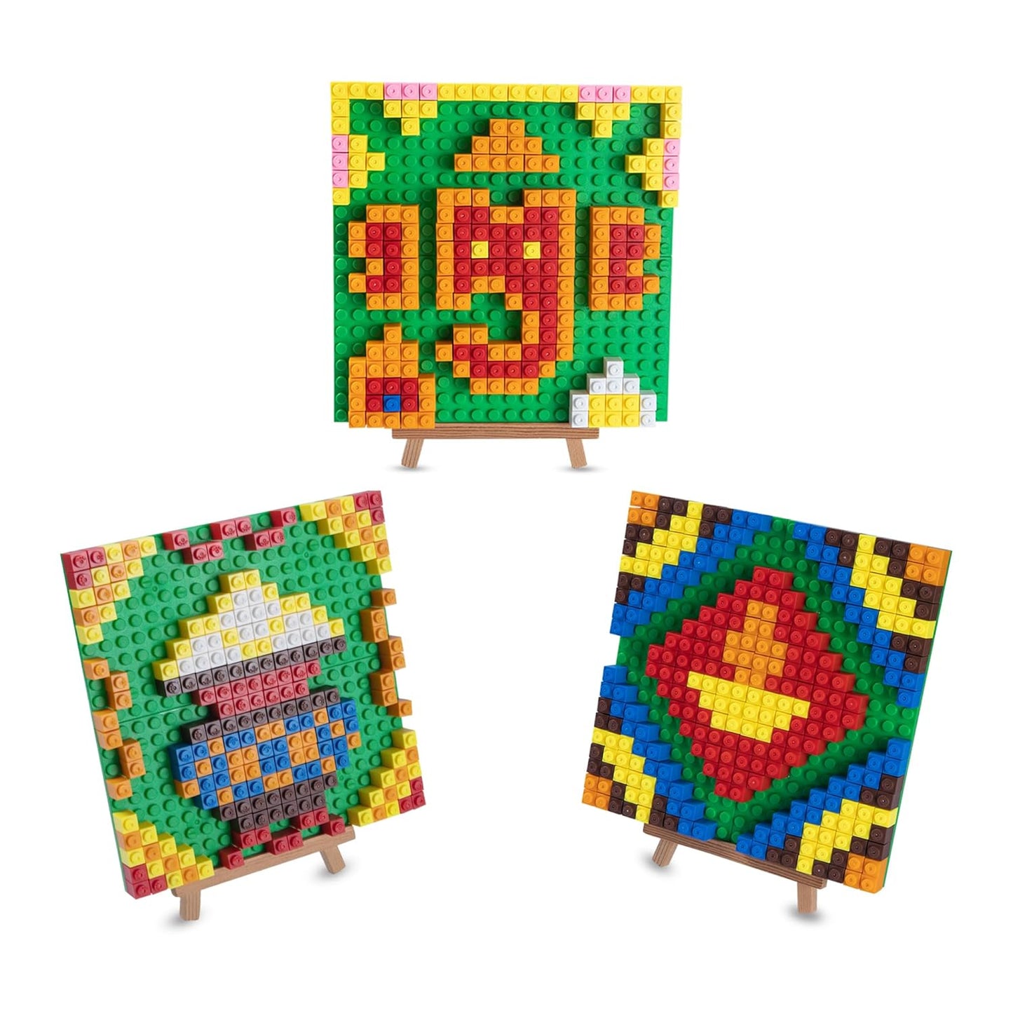 India Festival Building Block Toy, Age 5 to 99+, Diwali, Christmas, Eid, Republic Day, Other Festivals and Occassions | Educational STEM | Gift for Kids and Adults