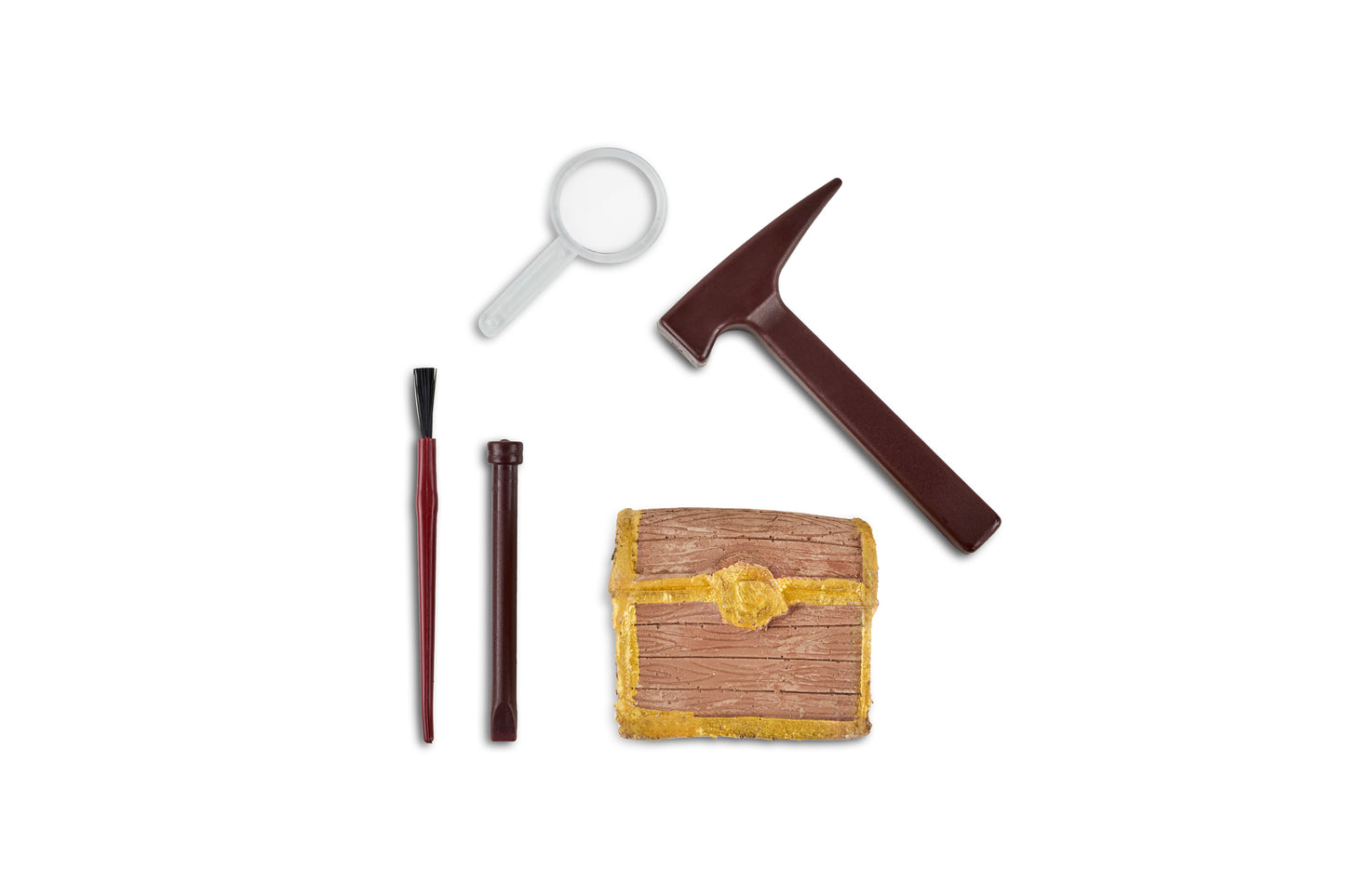 Dig & Discover Treasure Chest Excavation Kit with Oceanic Adventure | Fun & Educational Toy for Boys & Girls | Pirate-Themed Activity for Kids